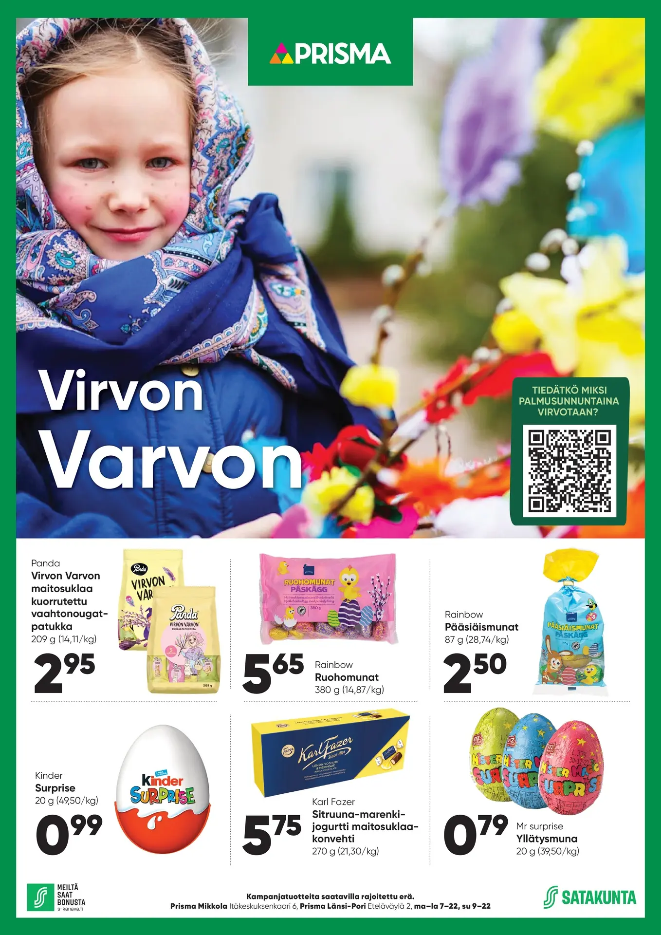 Kaupan prisma tarjoukset kaikkea lasten voimassa 13.4.2025 prisma tarjoukset kaikkea lasten voimassa 13.4.2025
